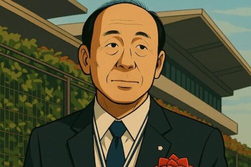 山本英俊風のイラスト