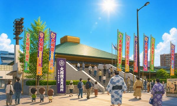 2026年5月場所のイメージイラスト
