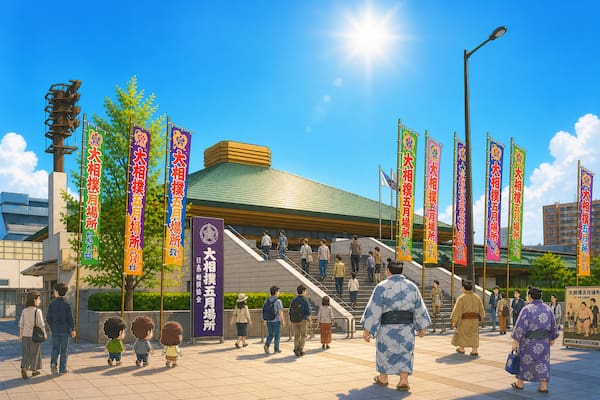 2026年5月場所のイメージイラスト