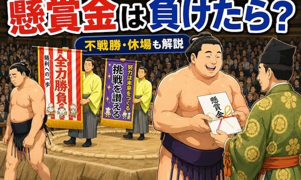 懸賞金はまけたらどうなるのかをイメージしたイラスト